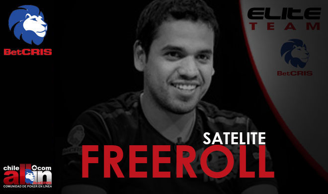 TORNEO: Hoy 2do Freeroll Satélite a Torneo de Celebración Team Pro Elite Alex Manzano en BetCris Poker