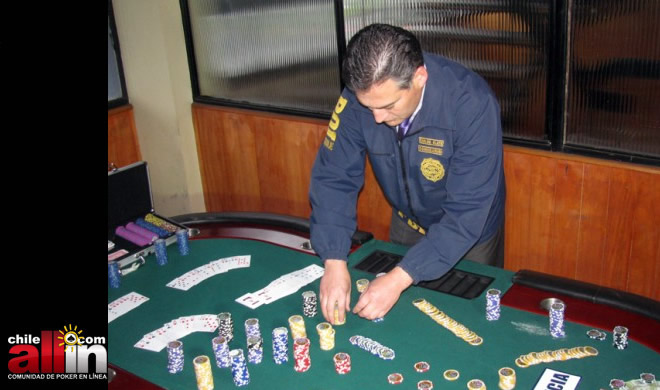 NOTICIA: Otro Club de Póker víctima de la PDI, esta vez en Temuco