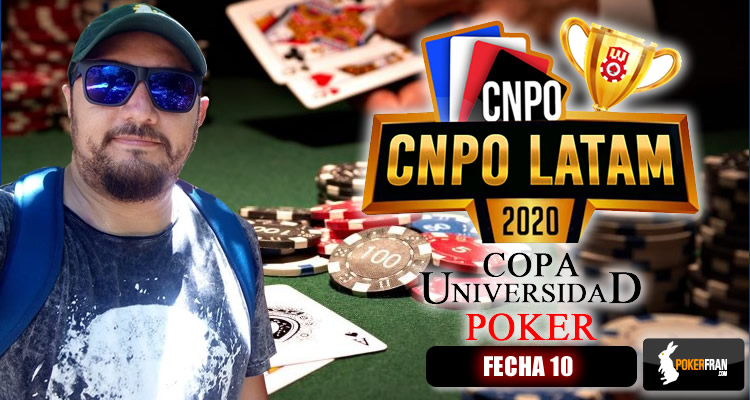Demián Cartagena campeón de la fecha 10 en PokerFran